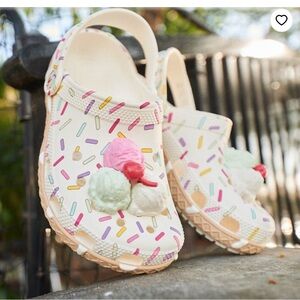 CROCS Kids Sprinkle Ice Cream Clogs